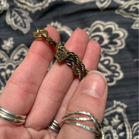 Vintage Banana Republic Gold Chunky Necklace - Picture 4 of 5